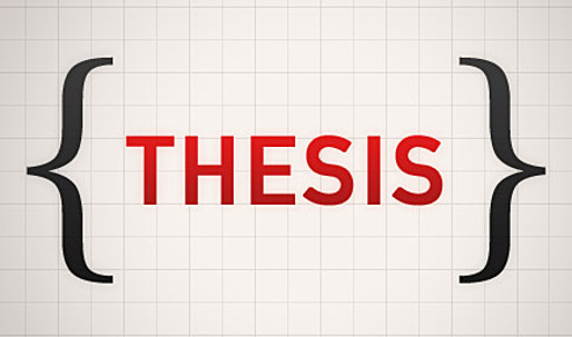 Contestable thesis